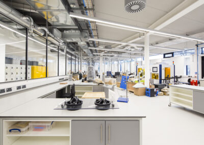 Interior views of the Jubilee campus