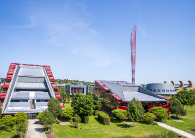 Jubilee campus during lockdown June 23rd 2020.Copyright belongs to University of Nottingham.Photography by Lisa Gilligan-Lee.