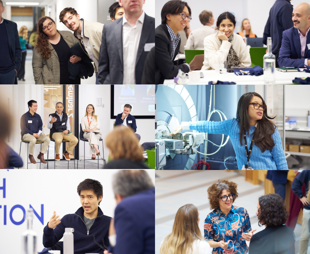 A series of images from the EarthScale kick off event with various cohort members